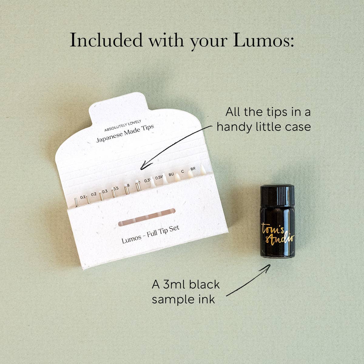 Tom's Studio Lumos Edelstahl: Sonderedition