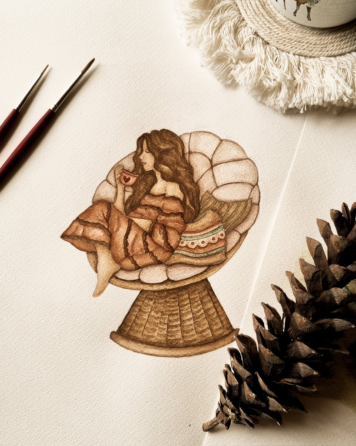 Workshop wild&free bohemian forest girl mit Kerstin @tones.of.cozyness 24.1.2026 von 14 - 16 Uhr