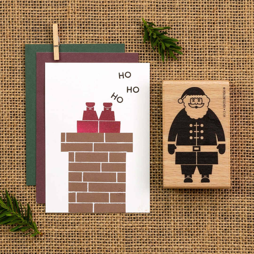 Stempel Weihnachtsmann von Perlenfischer