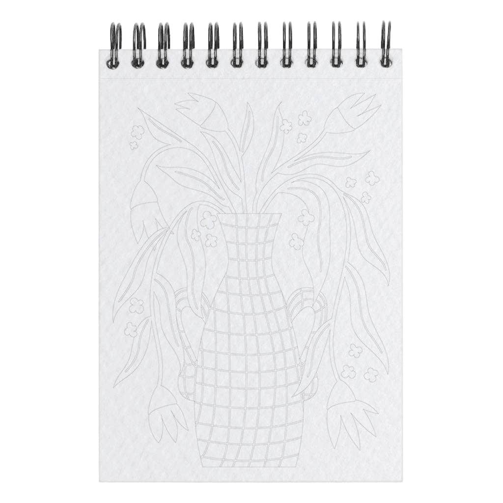 Maison Joliette Malbuch A6 - Floral #2