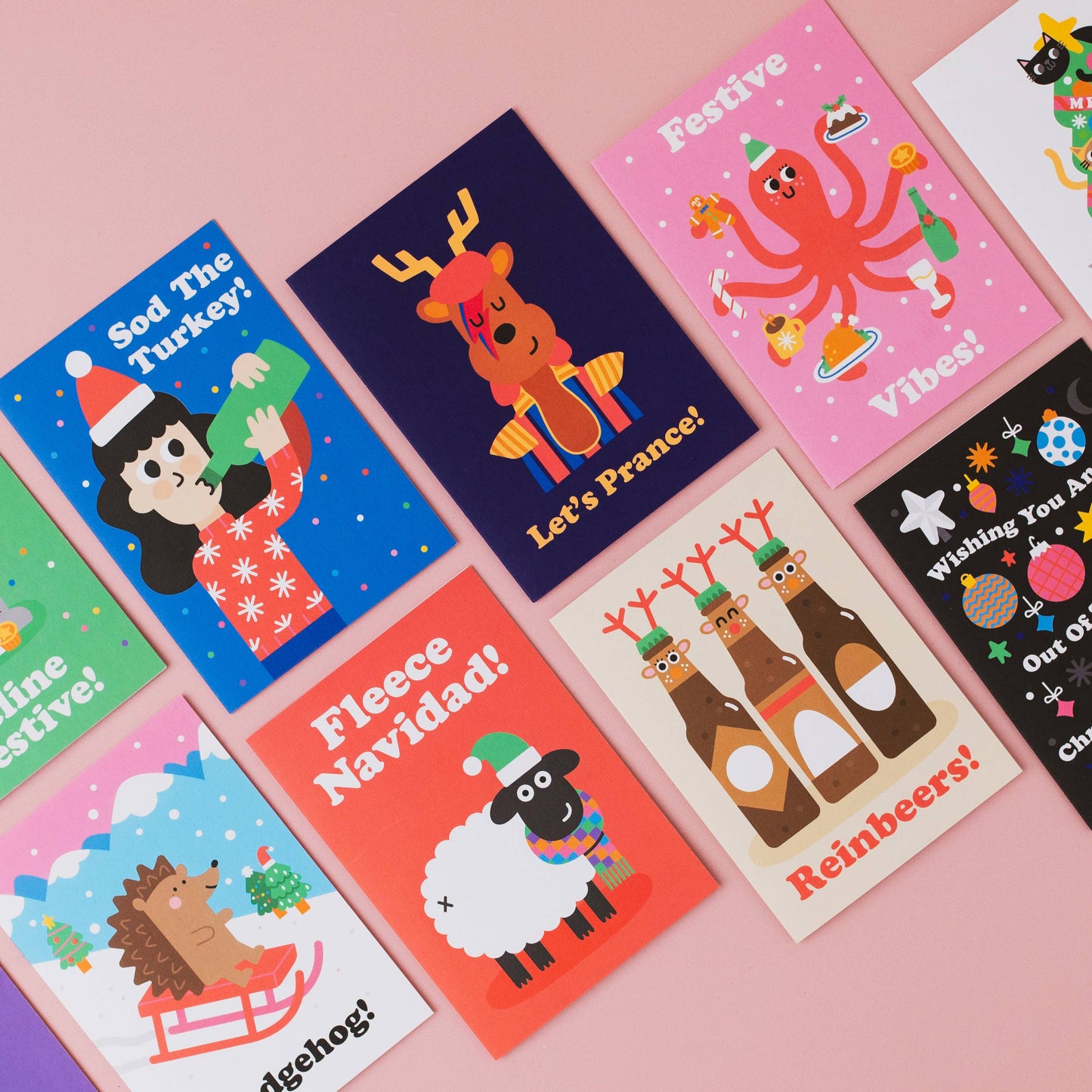 Klappkarte Weihnachtskarten mit Dackel - Studio Boketto