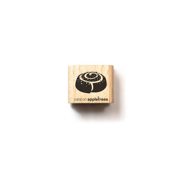 Ministempel Zimtschnecke - cats on appletrees
