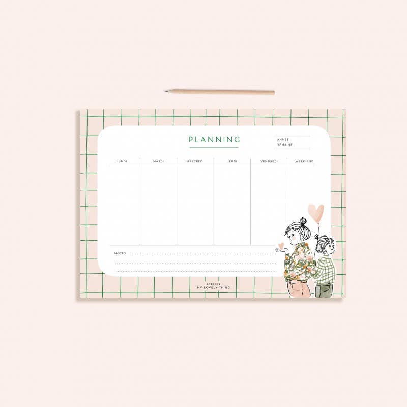 Wochenplaner „Happy“ mylovelything