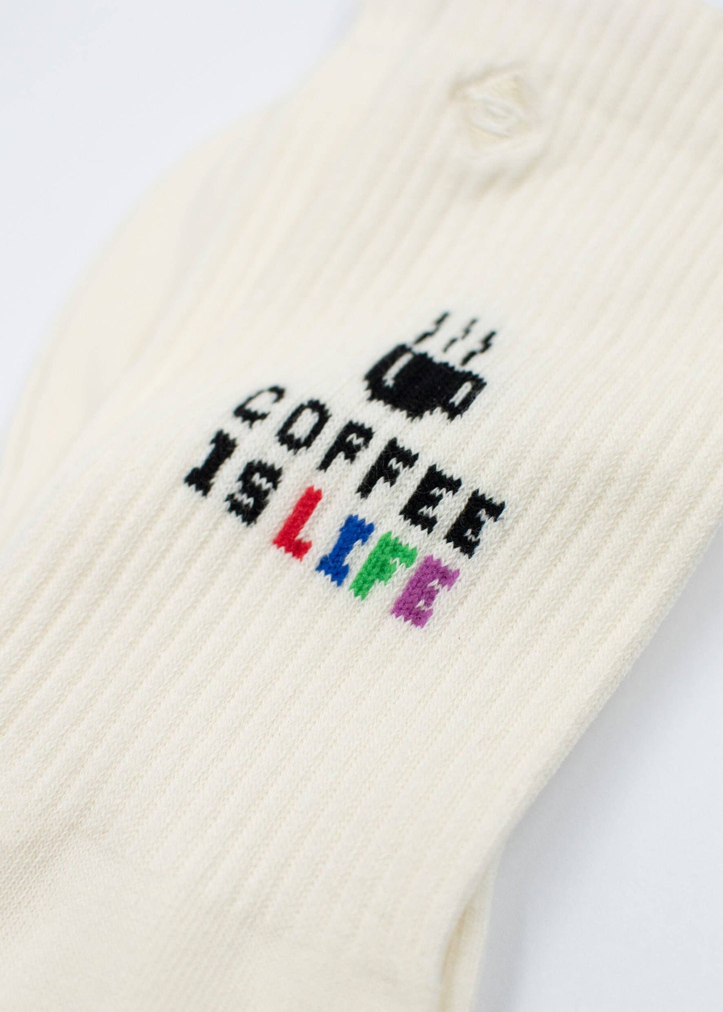 Coffee is life - Tennis Socken von J. Clay