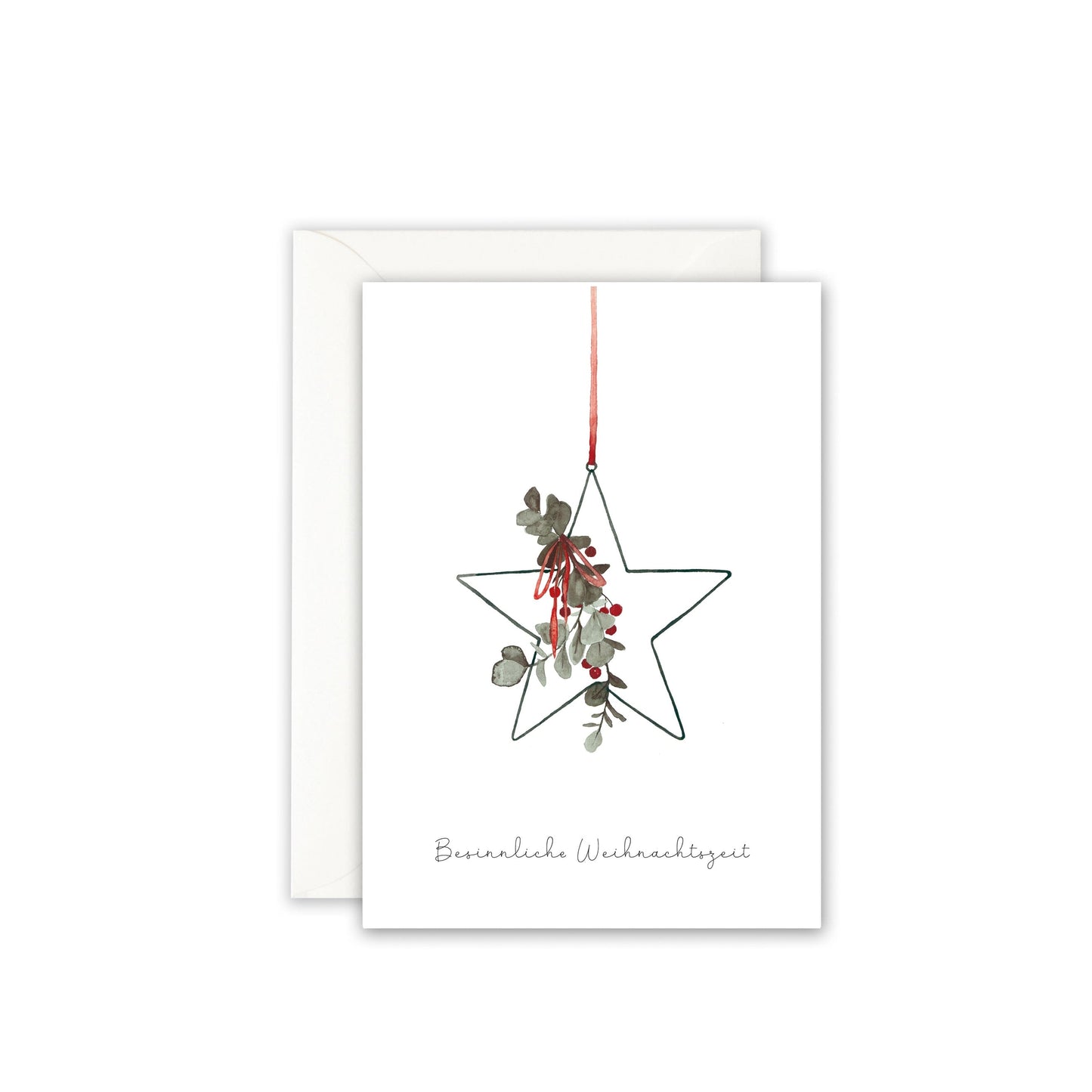 Weihnachtskarte · Besinnliche Weihnachtszeit Leo La Douce