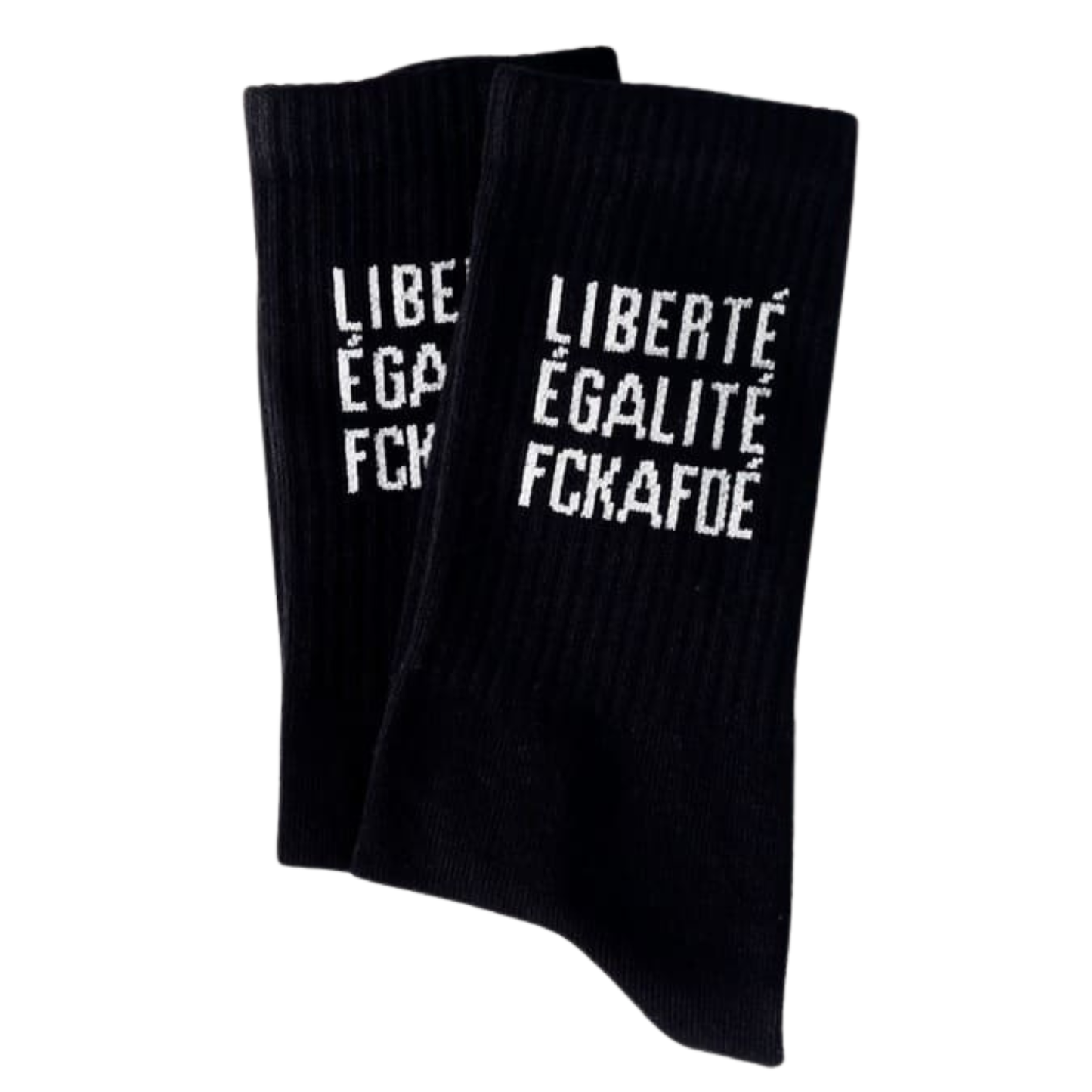 arrel - responsible apparel - FCKAFDÉ Statement Socken - black