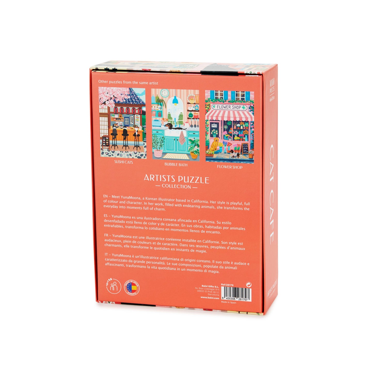 Puzzle Katzen-Café 1000 Teile - Balvi