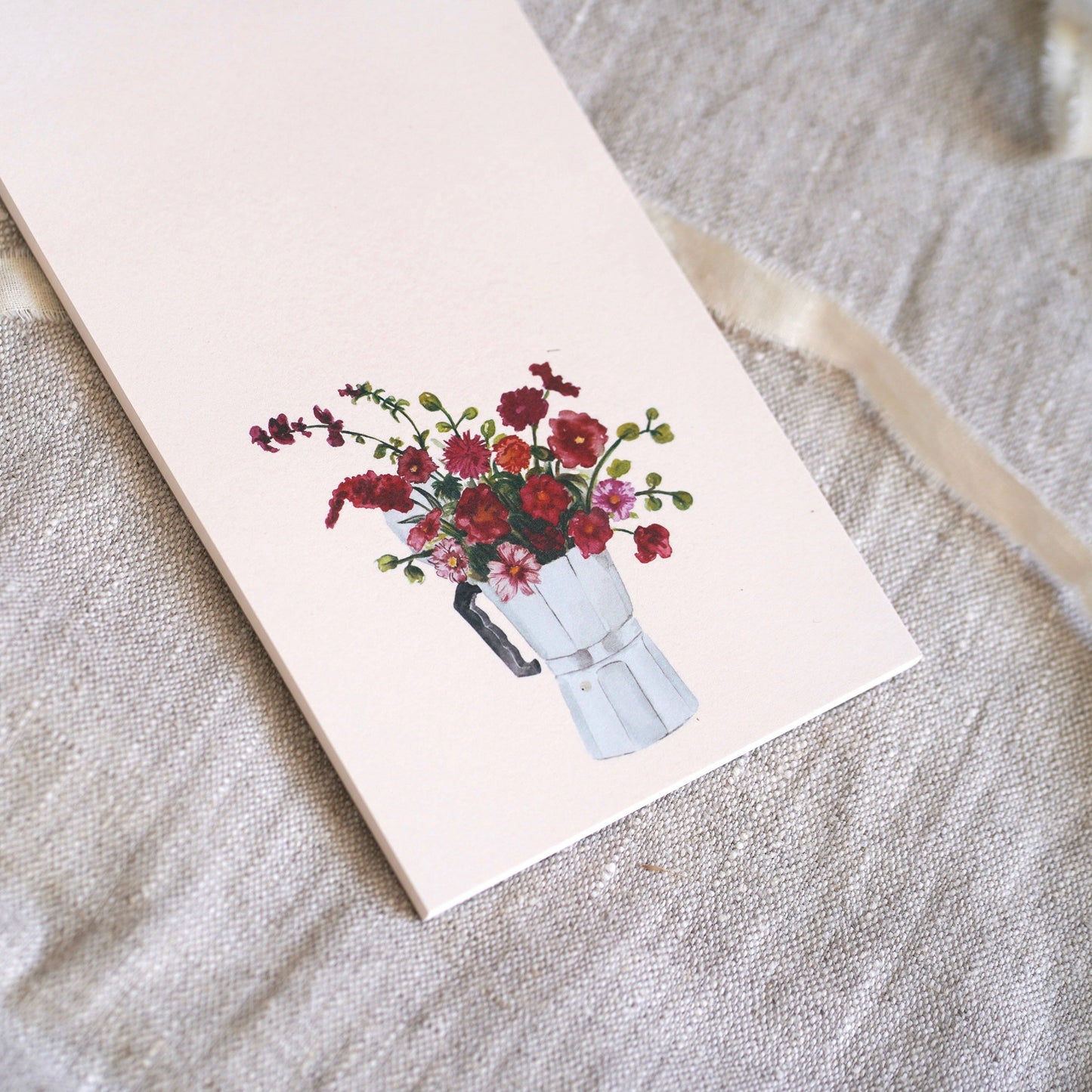 Notizblock · Espresso Bouquet von Leo La Douce