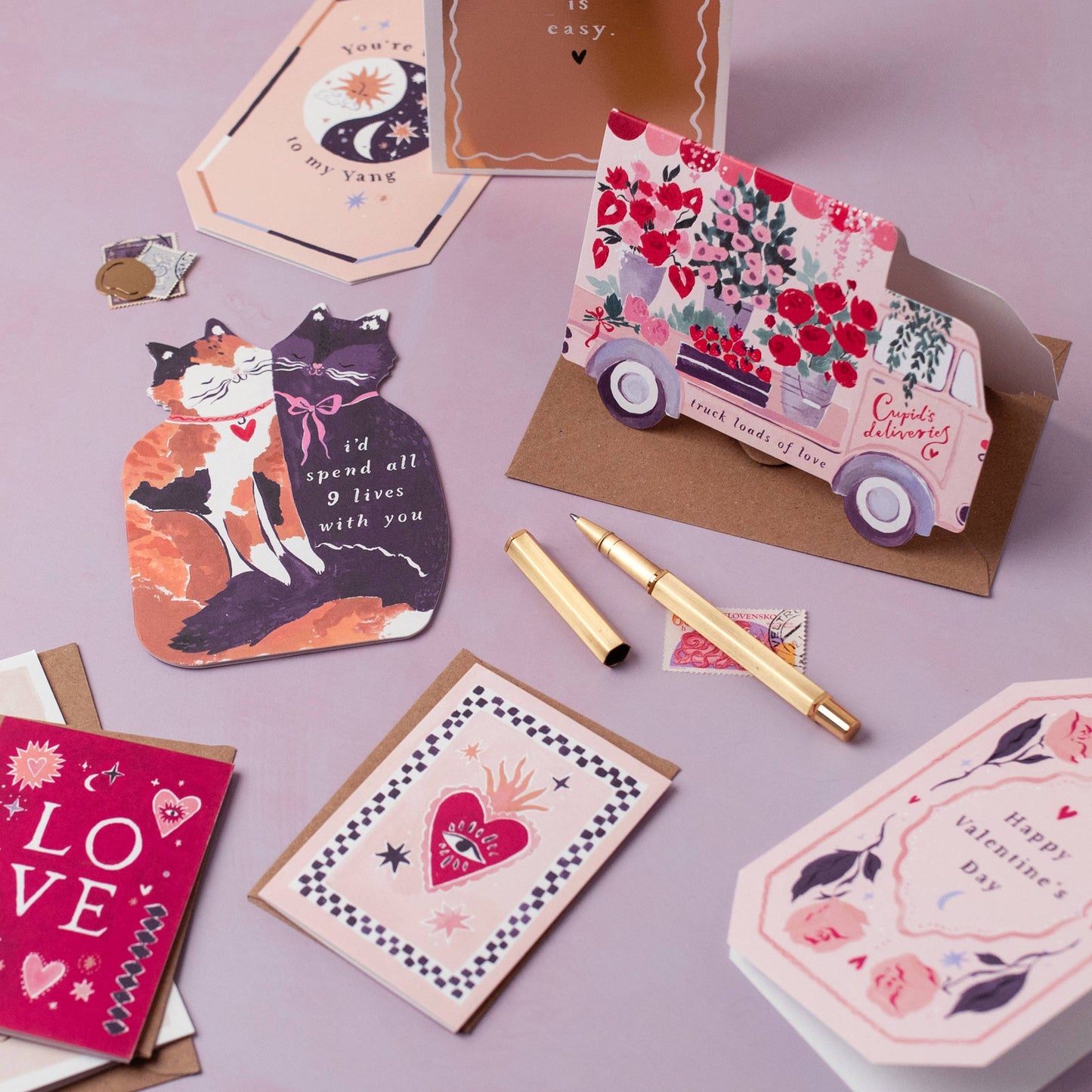 Truck Loads of Love Karte | Grußkarten zum Valentinstag Sister Paper
