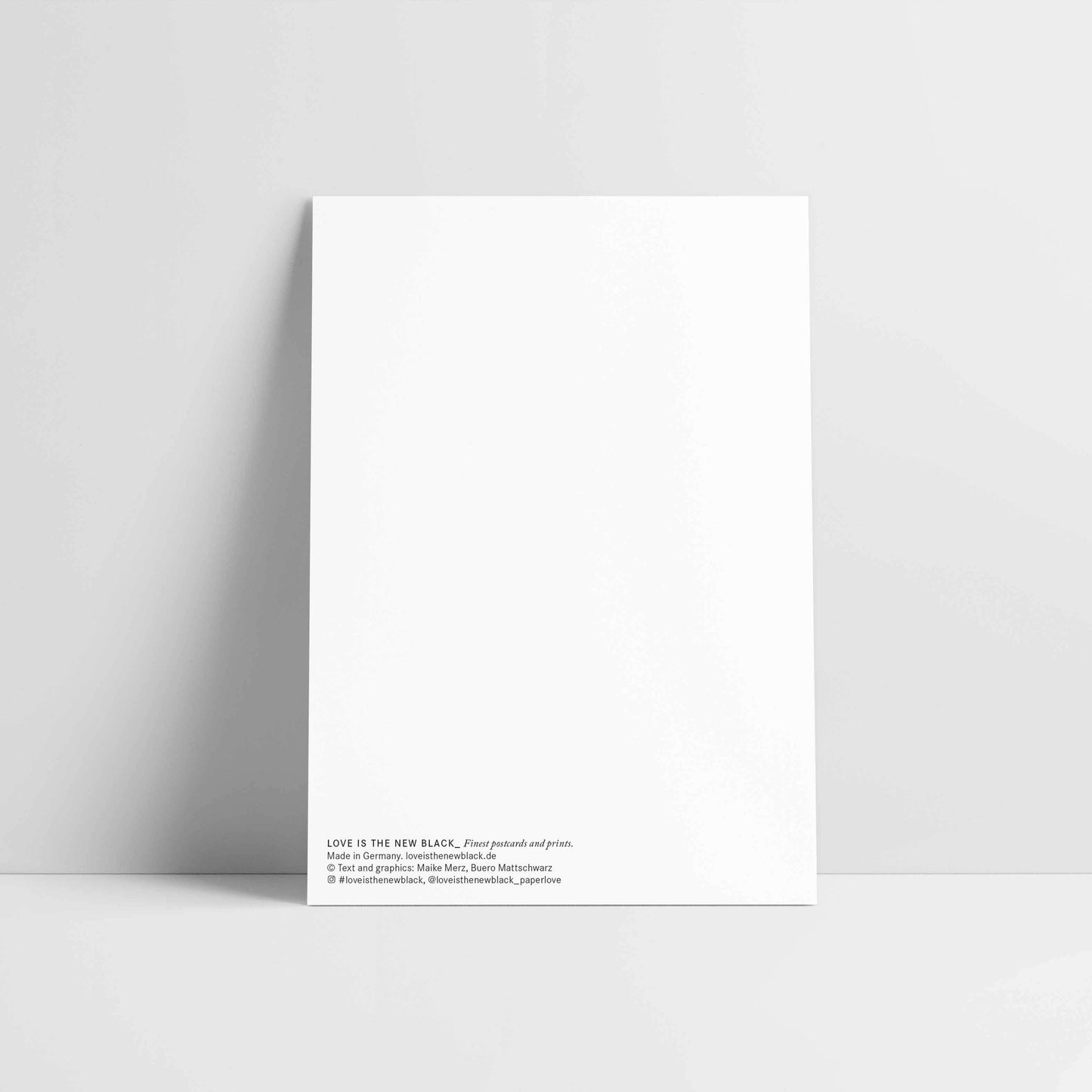 Postkarte You are my happy place - Love is the new black