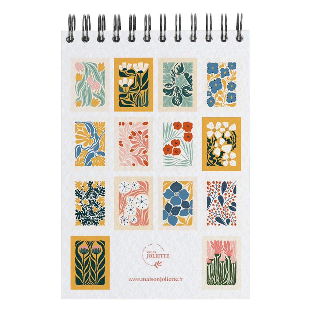 Maison Joliette A6 Malbuch - Floral #1