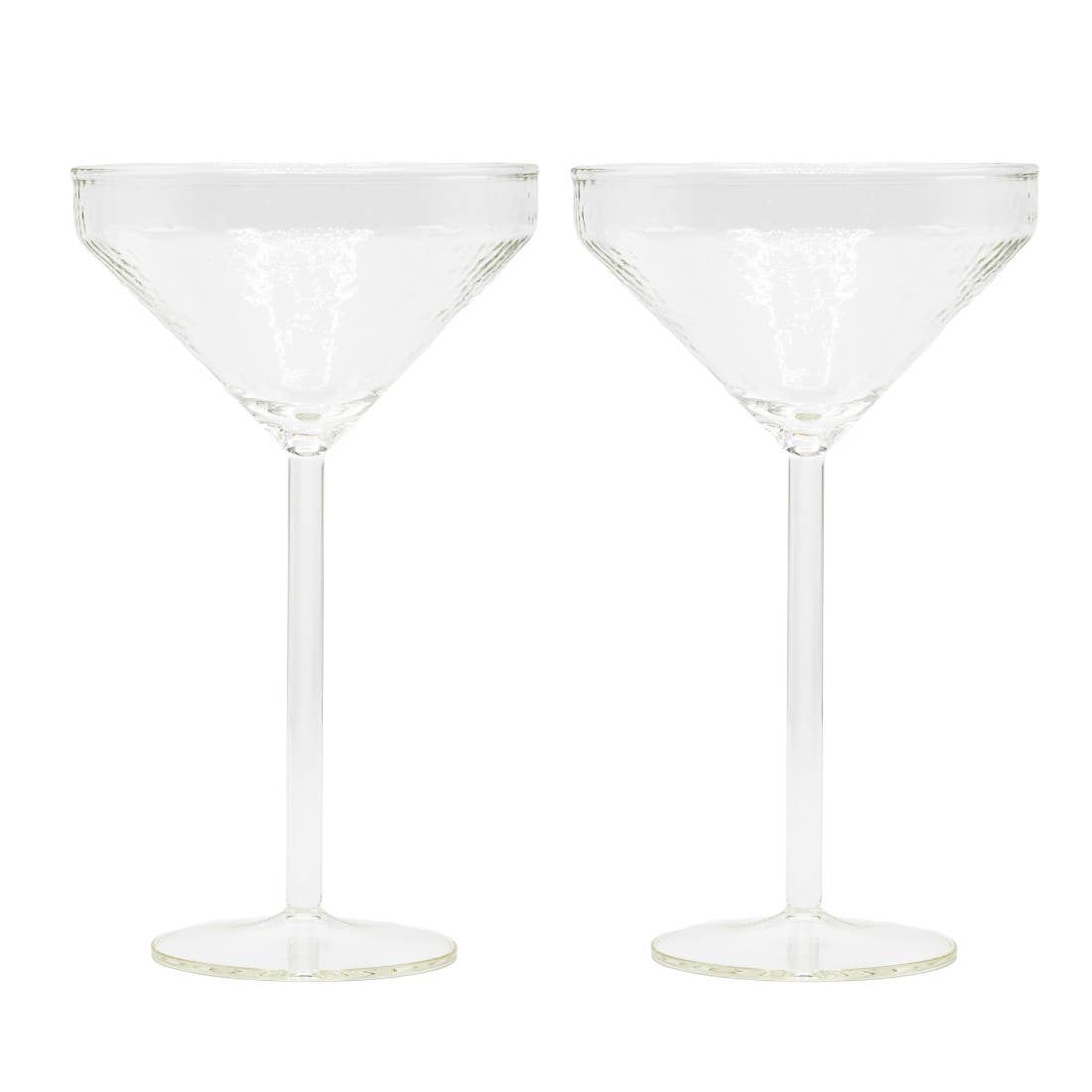 Cocktailglas Claude | Set aus 2 | klar | Martinigläser Brut Homeware