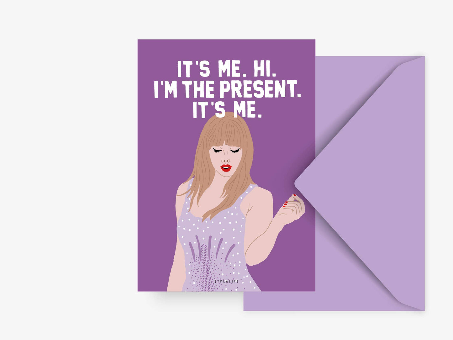 Postkarte It's Me- Typealive