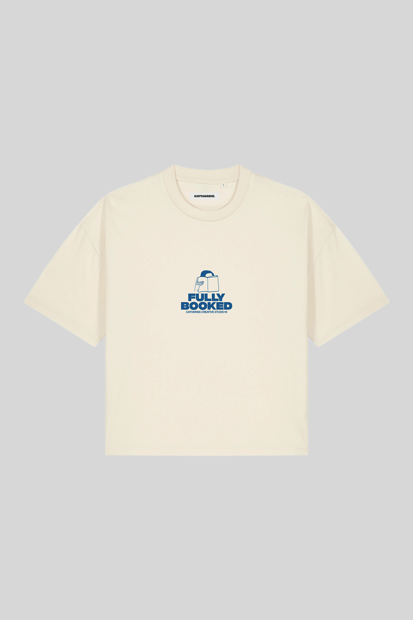 T-Shirt - fully booked cropped von Catharsis