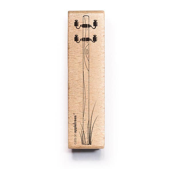 Stempel Strommast - cats on appletrees