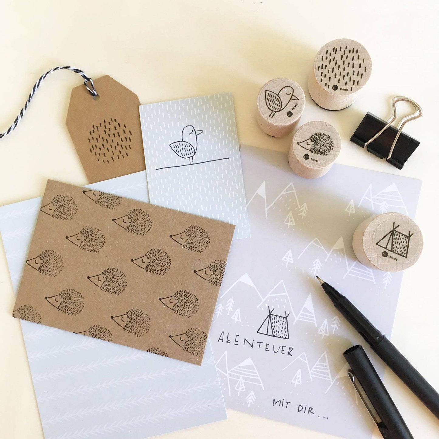 feines - Max | Stempel Igel