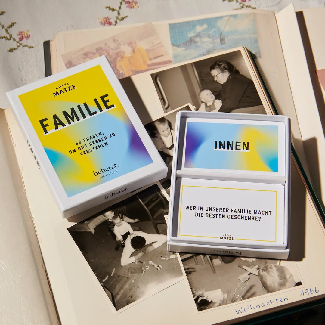 Fragespiel Familie - Beherzt