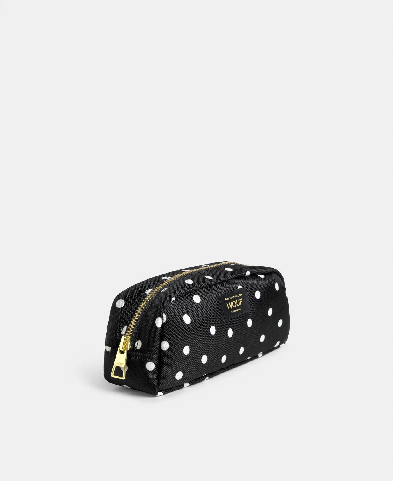 WOUF Grace Pencil Case Polka Dot schwarz