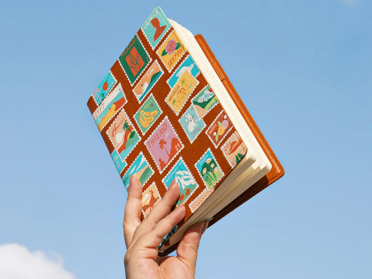DIY Notebook zum Bemalen Timbre Travel - La Petite Epicerie