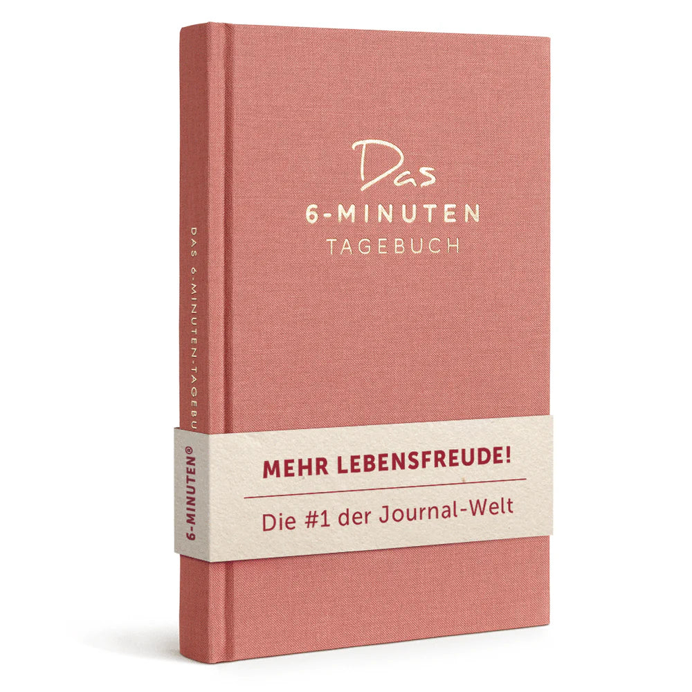 Das 6-Minuten Tagebuch - verschiedene Farben