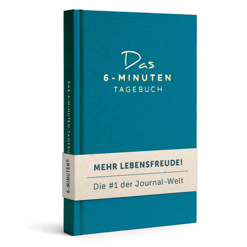 Das 6-Minuten Tagebuch - verschiedene Farben