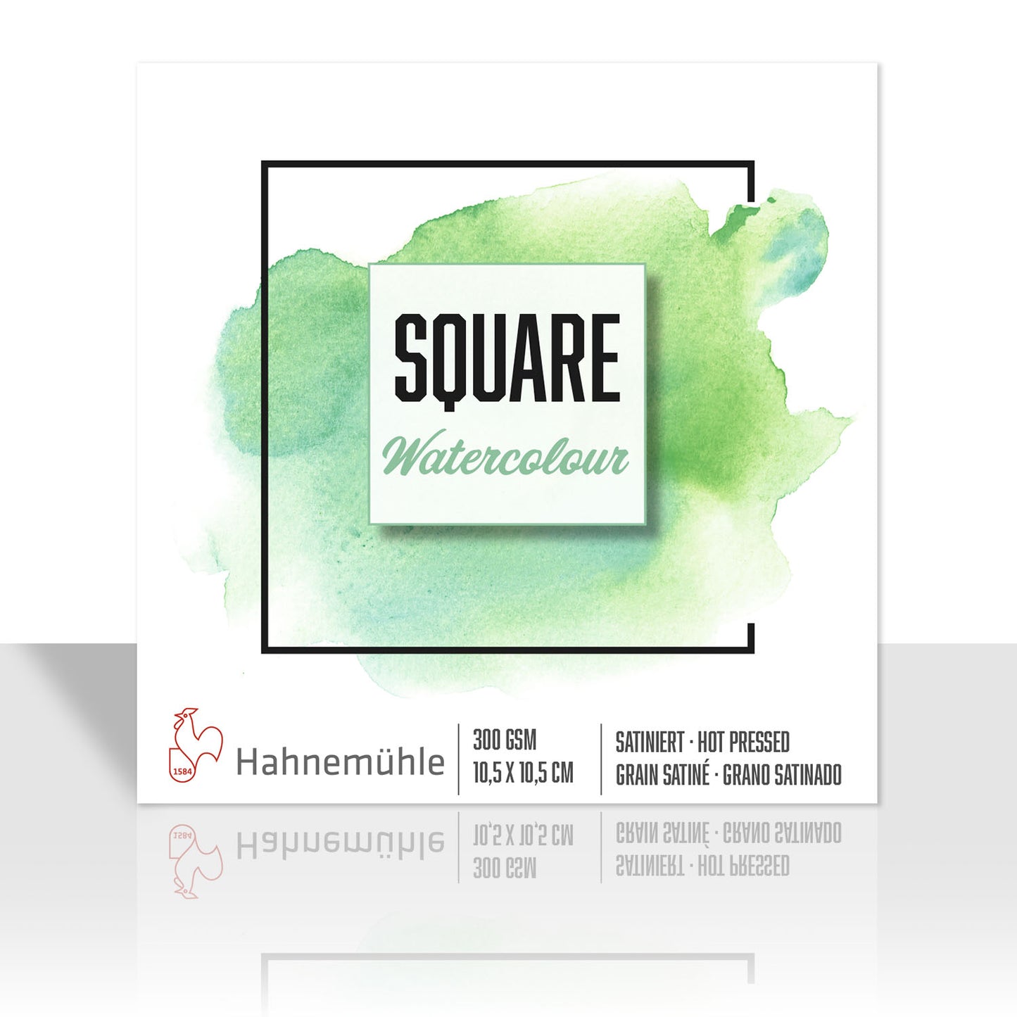 Miniblock Square Aquarellpapier - Hahnemühle