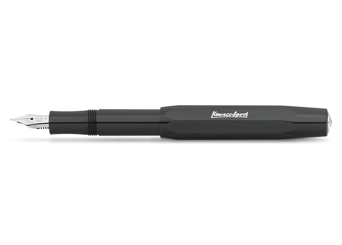 Füller Skyline Sport schwarz/silber - Kaweco