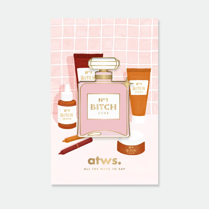 Pin No. 1 bitch - ALL THE WAYS TO SAY