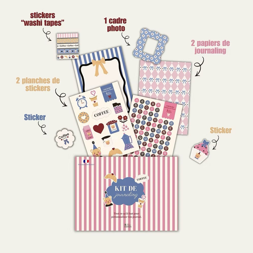 Coffee Journaling Kit von Blue Flores