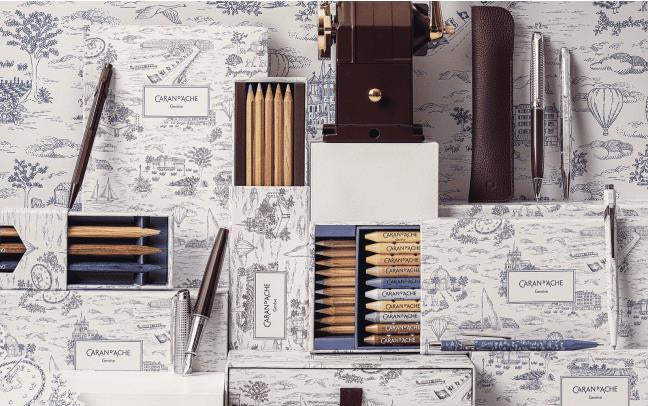 Set Toile de Jouy 10 Farbstifte - Caran d'Ache