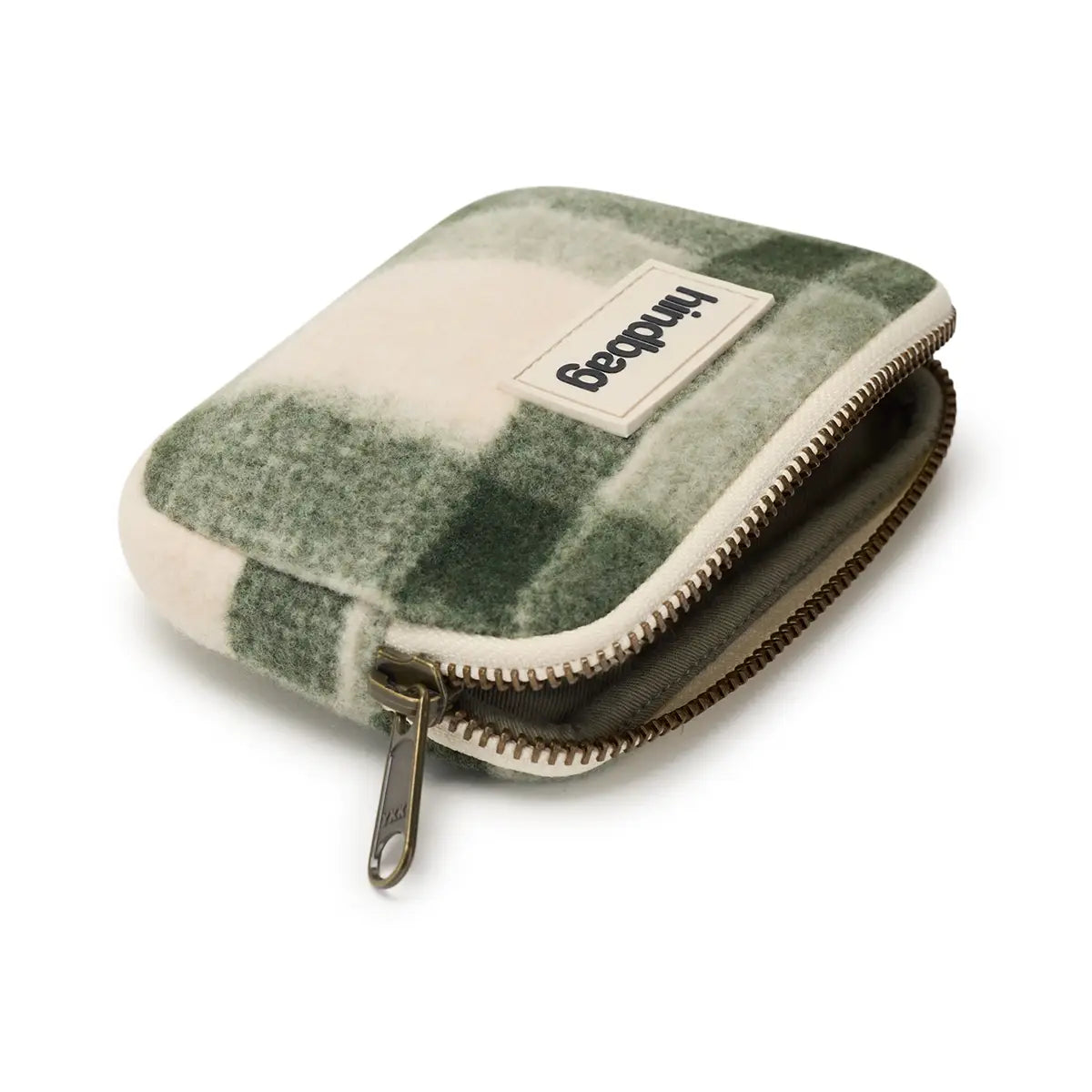 Hindbag - Lili Geldbörse green Tartan kariert