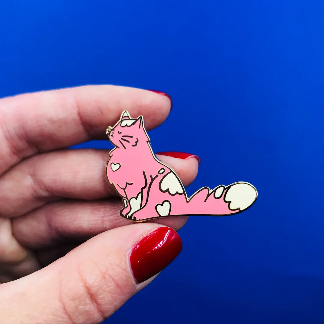 Pin Cat, the king - Les Imprimeuses