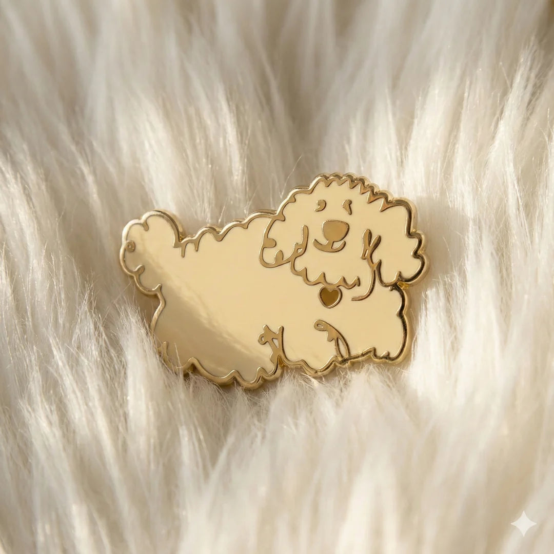 Pin Wouf Hund - Les Imprimeuses
