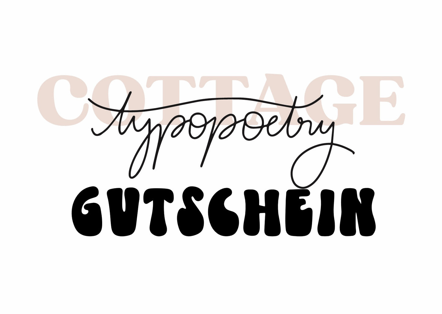 typopoetry Gutschein