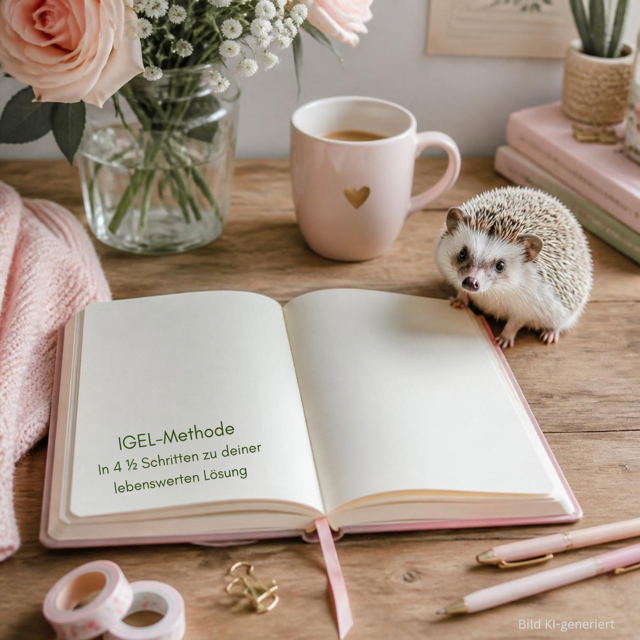 Workshop „IGEL-Methode“ Journaling mit Claudia @die_schreibapotheke 13.5.2027 18-20 Uhr