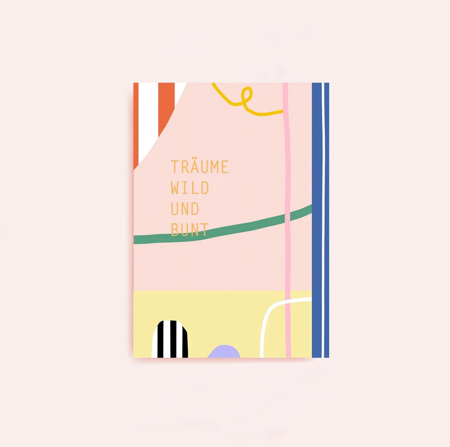Postkarte Träume wild von Ines Keck