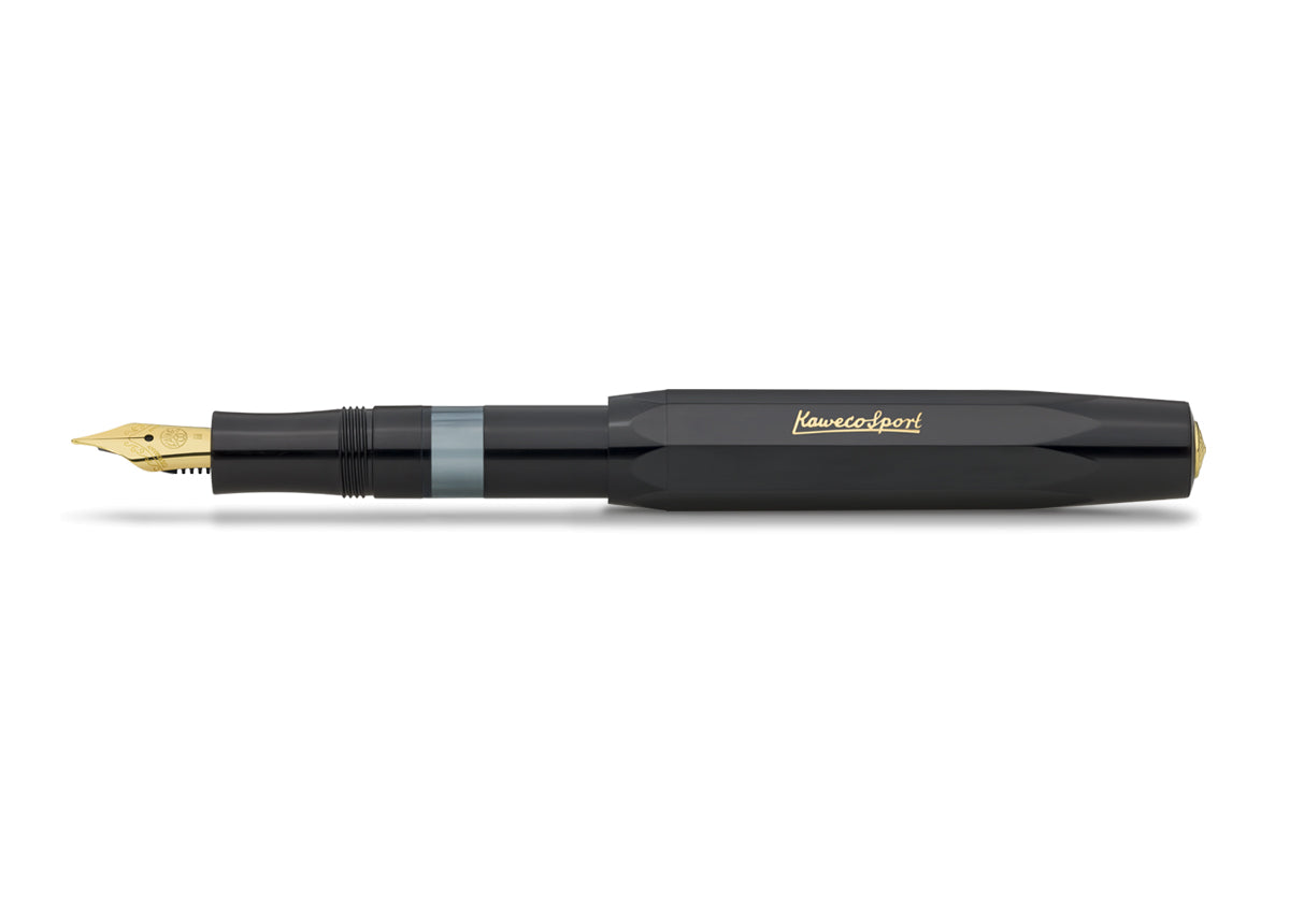 Kolbenfüller Classic schwarz/gold - Kaweco