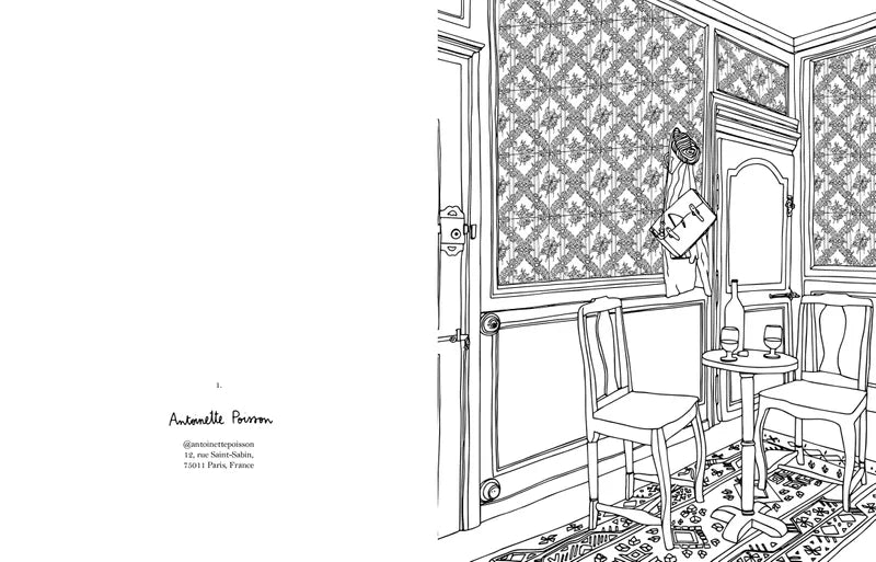 Malbuch Hotels von Zoé de Las Cases - Hachette