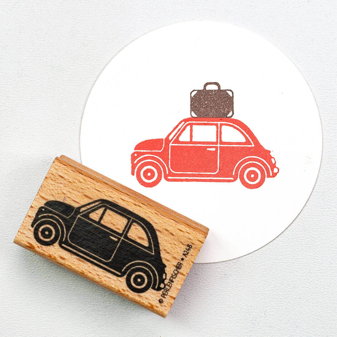 Stempel Auto von Perlenfischer
