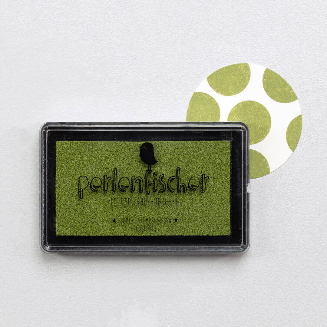 Perlenfischer Stempelkissen groß - verschiedene Farben