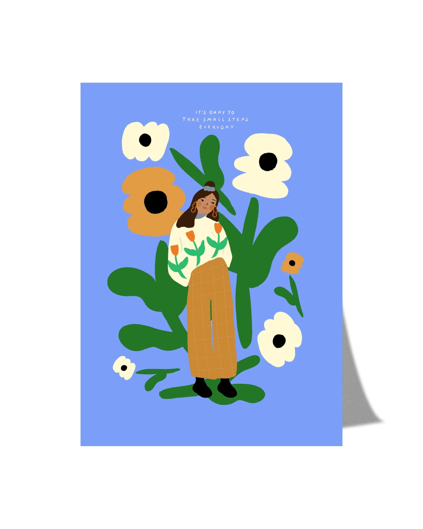 Postkarte - small Steps von y.illustrations