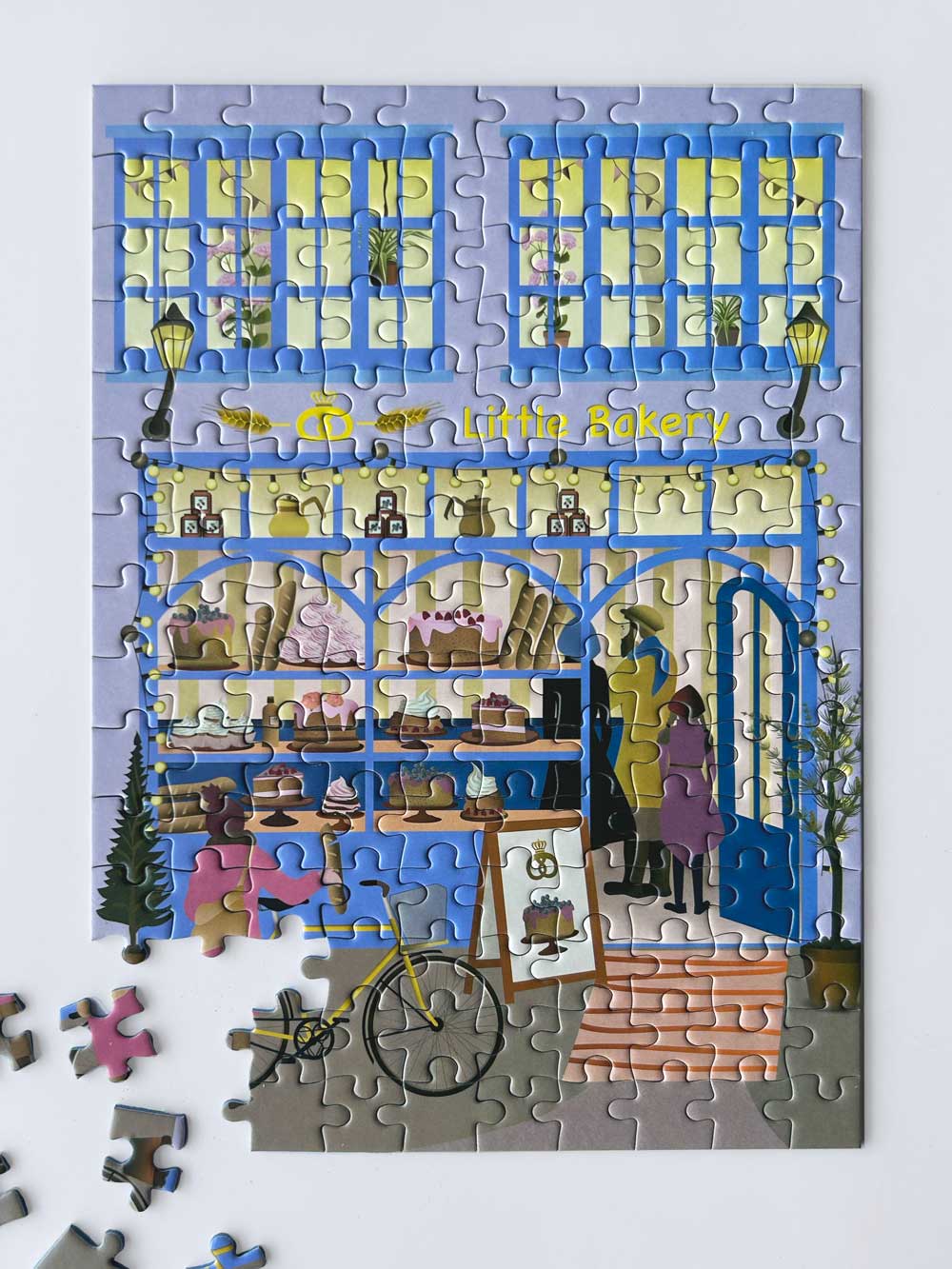 Puzzle Little Bakery 150 Teile - Vissevasse