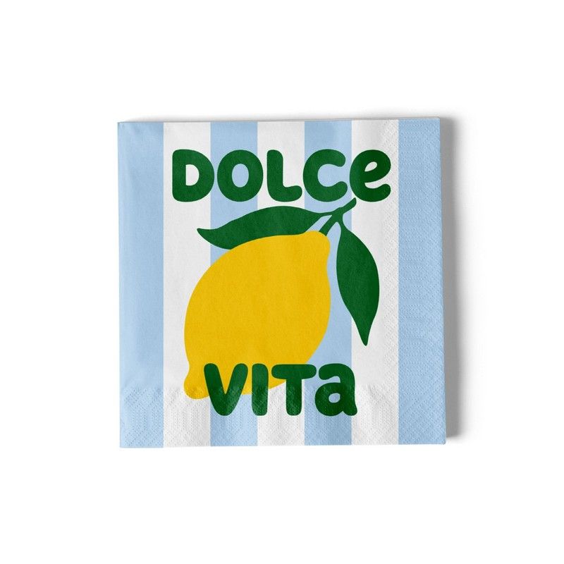 Servietten Dolce Vita von Atelier Pistache