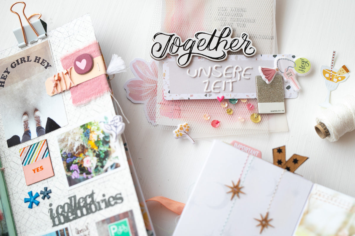 Workshop Scrapbooking Minialbum „Friends & Fun“ mit Steffi @steffiried 23.4.2027 14.30-17.30 Uhr