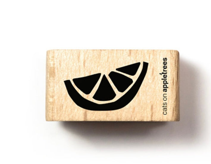 Stempel mini Orangenspalte - cats on appletrees