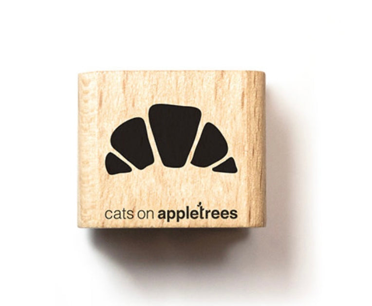 Stempel mini Croissant - cats on appletrees