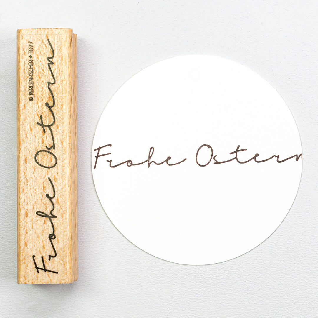 Stempel Frohe Ostern 3 von Perlenfischer