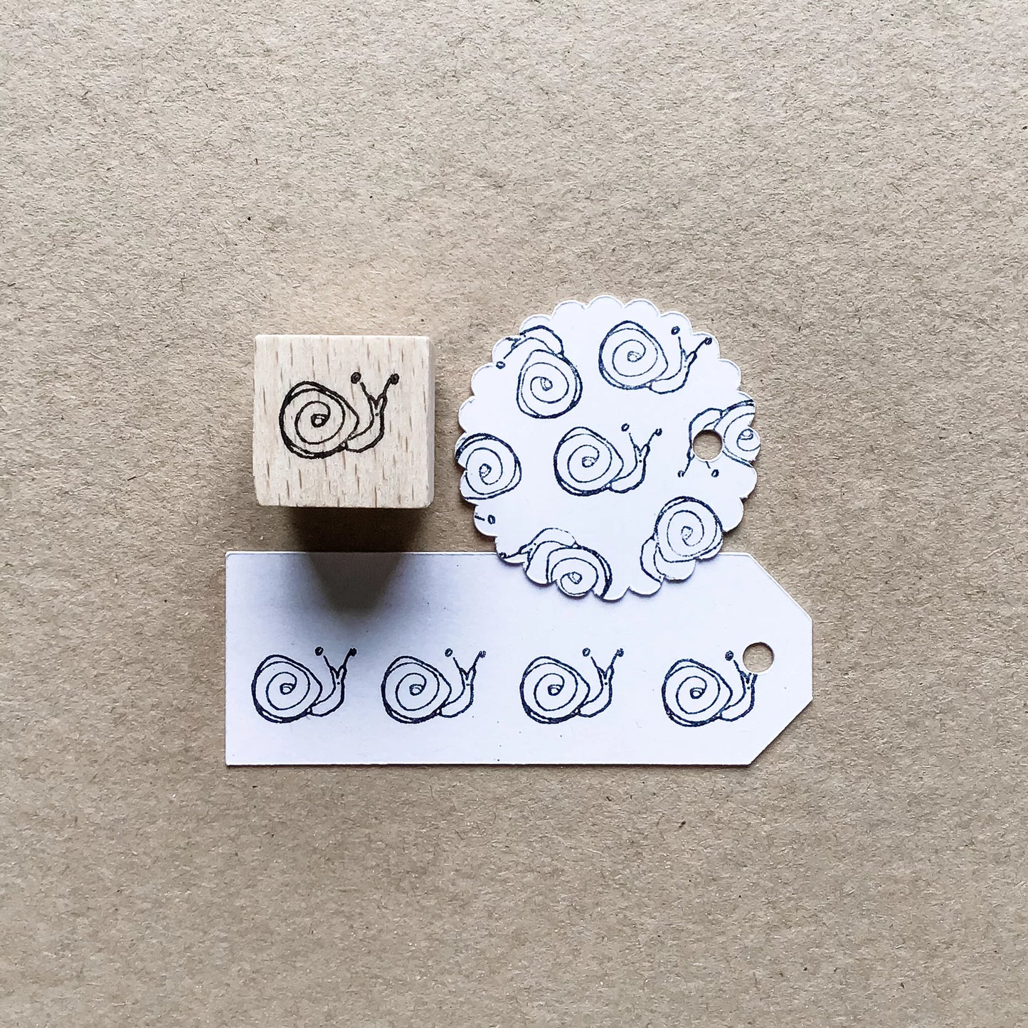 Stempel Schnecke 02 Stine Wiemann