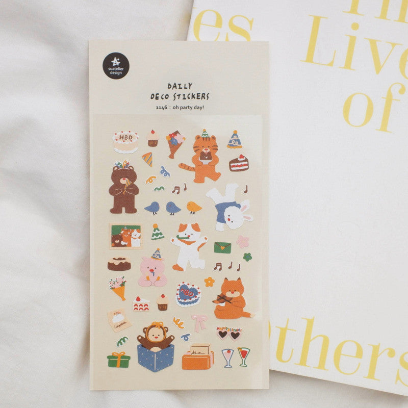Sticker Oh Party day Suatelier 1146