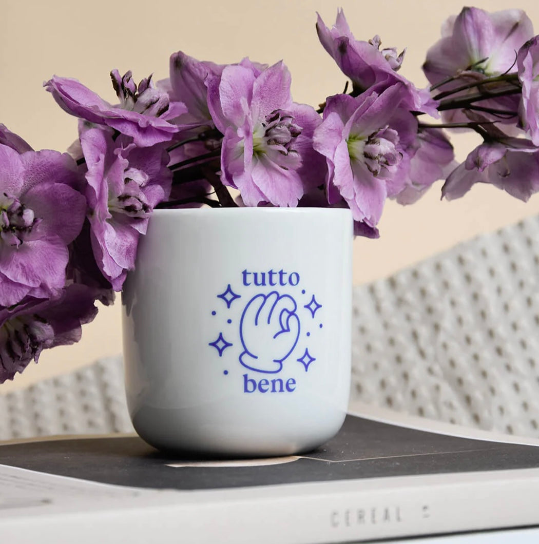 Porzellanbecher tutto bene - studio ciao